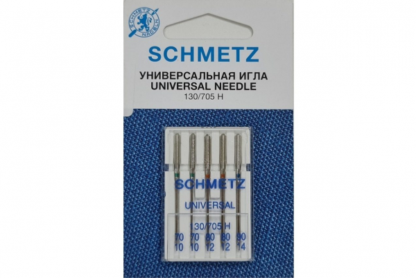 Иглы Schmetz универсальные (70x2, 80x2, 90x1), 5 шт в Ишиме