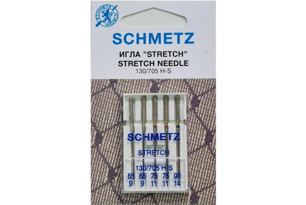 Иглы Schmetz стрейч combi (65x2, 75x2, 90x1), 5 шт в Ишиме